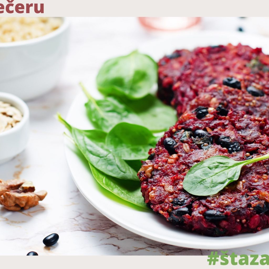 veganski burger od pasulja