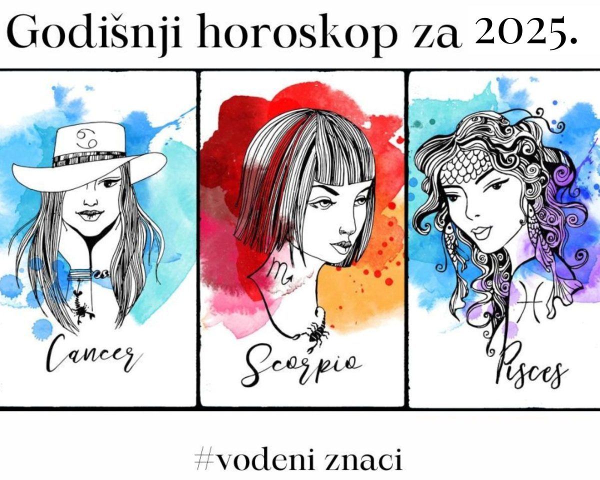 Godišnji horoskop za 2025 vodeni znaci