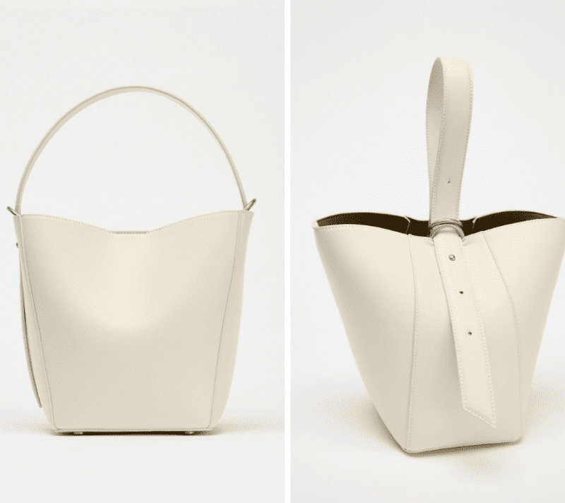 bucket bag koji je na sniženju u Zari