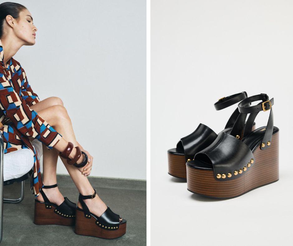 model nosi boho platforme iz Zare