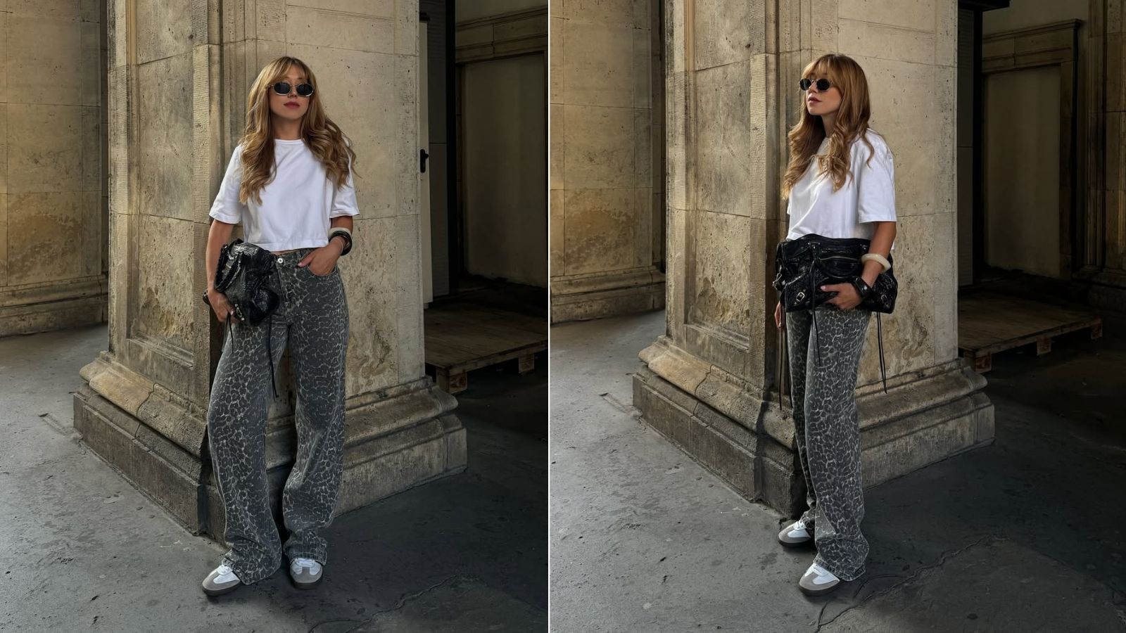 pantalone sa leopard printom