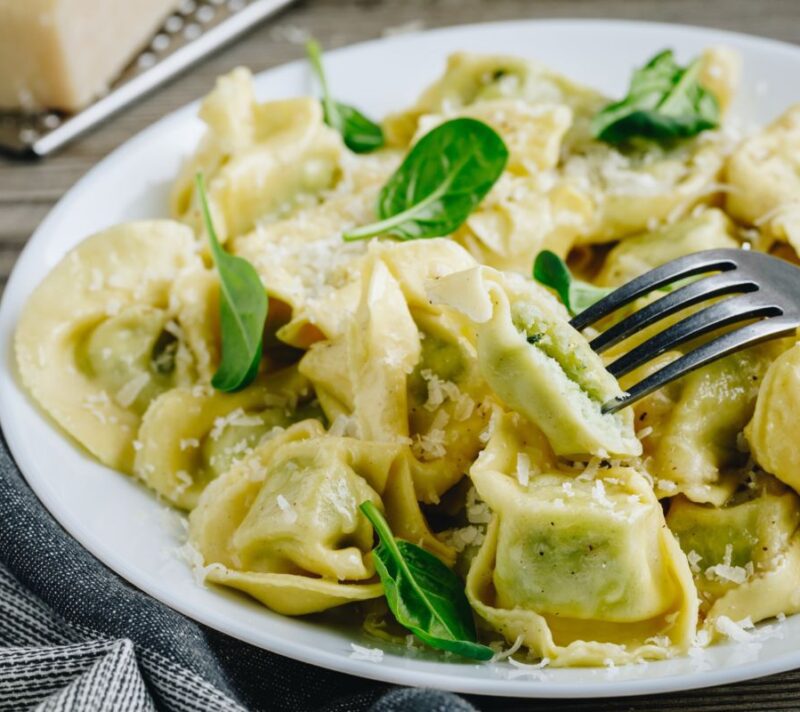 pasta sa rikota sirom
