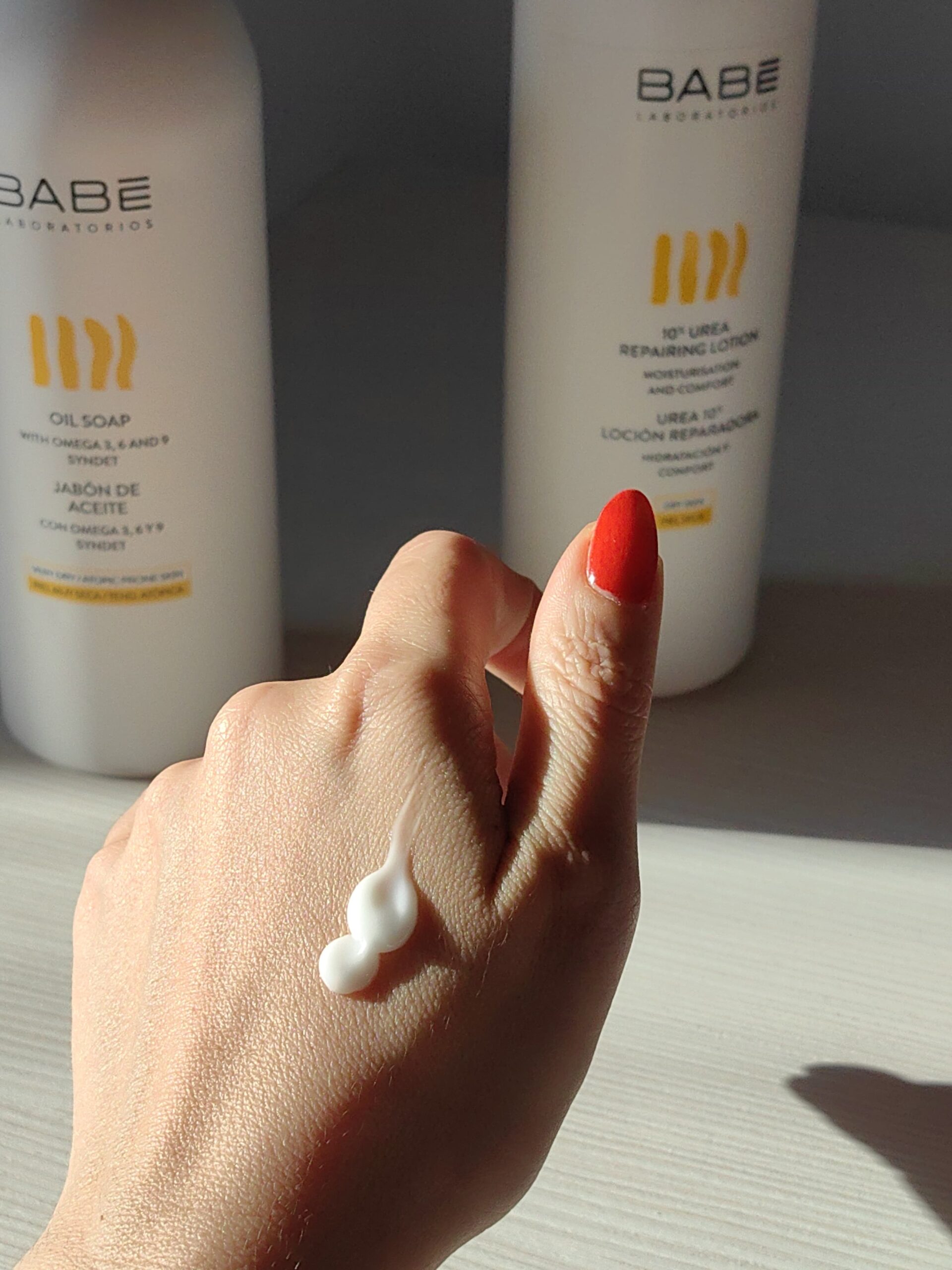 BABÉ Oil Soap & 10% Urea losion2