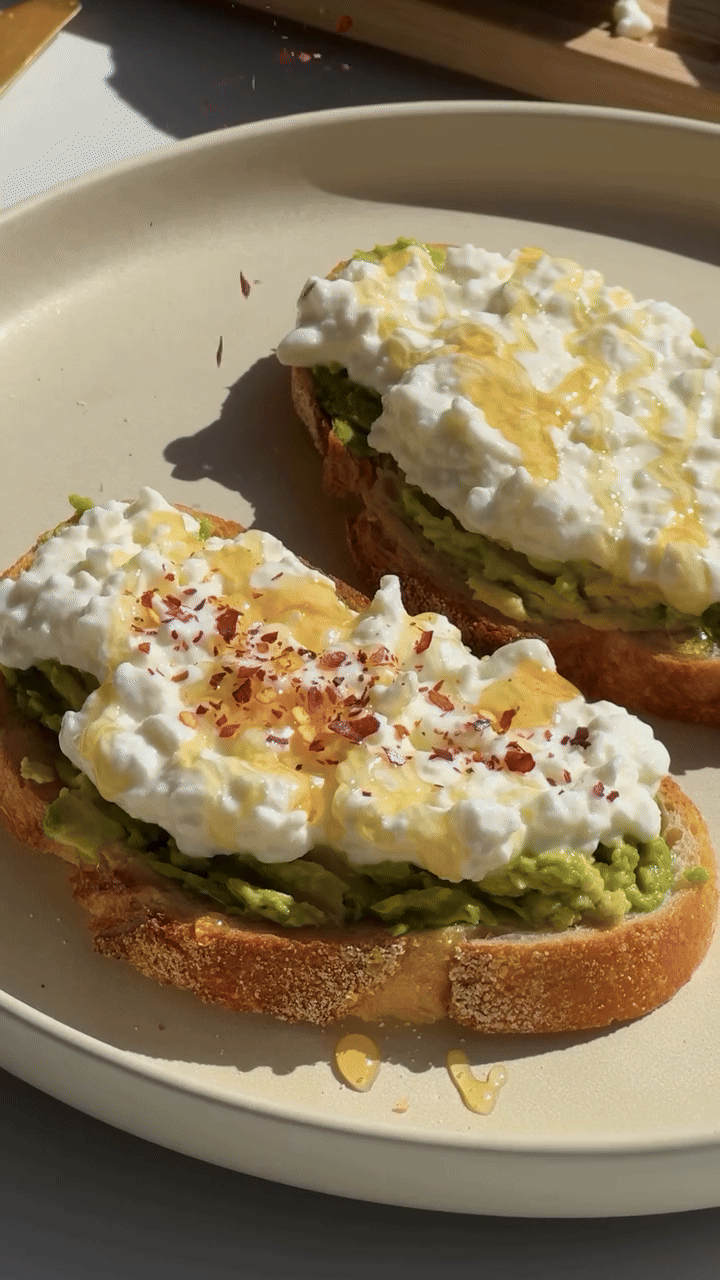 Brz i lagan letnji doručak tost