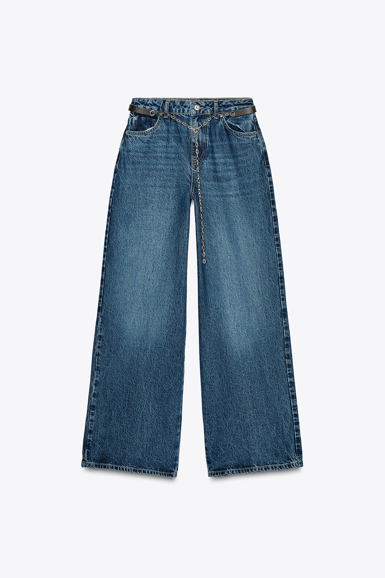 FARMERKE Z1975 WIDE-LEG SA KAIŠEM OD LANCA