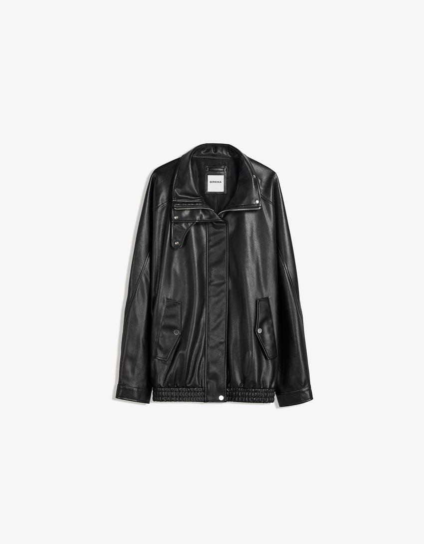 Bershka kožna jakna