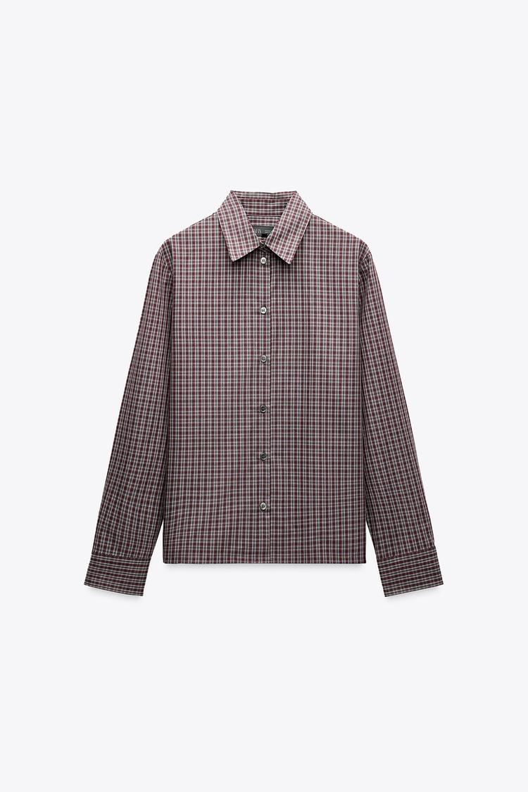 Karirane Zara košulje za jesen 2025. 