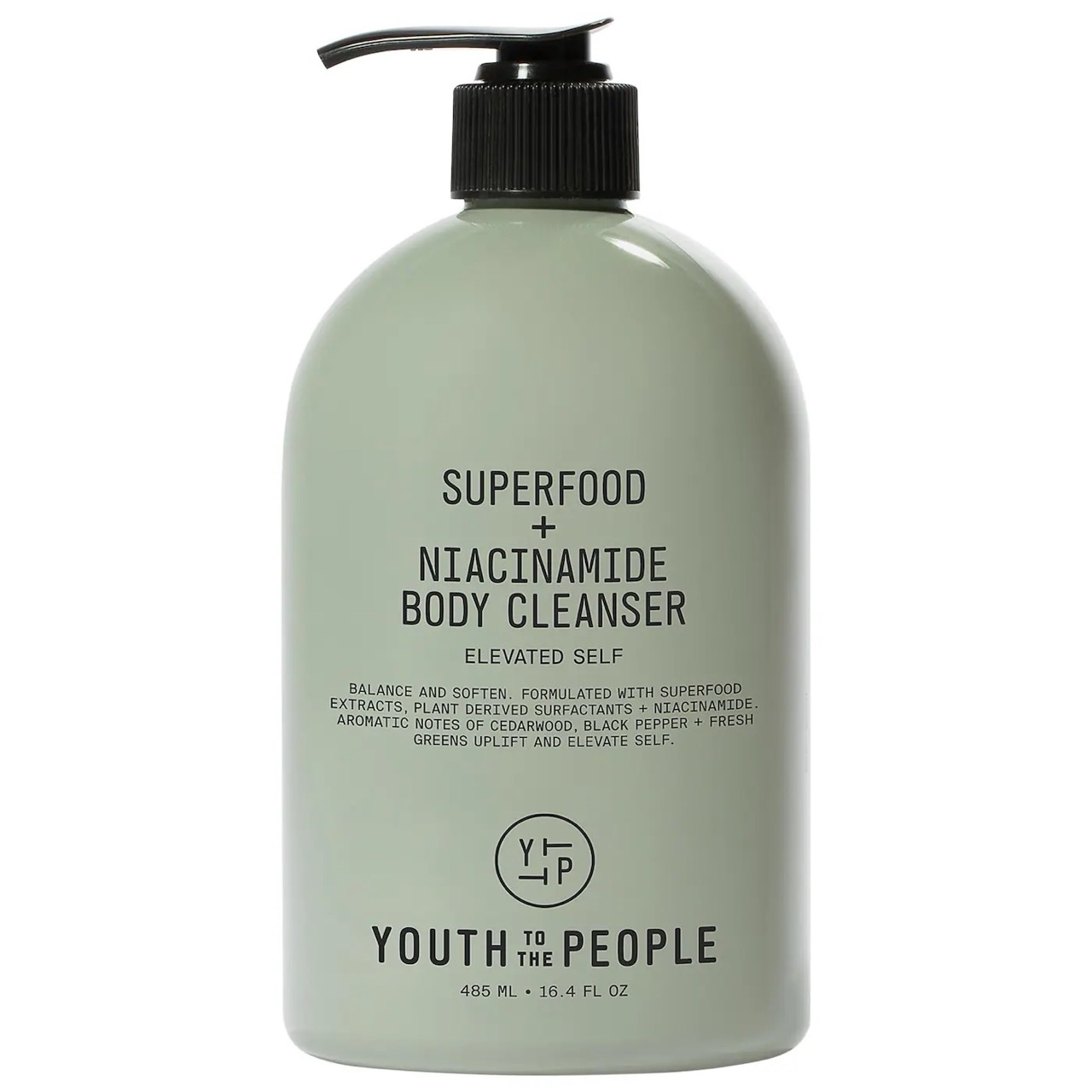 Youth To The People Superfood + Niacinamide Body Cleanser with Antioxidants & Hyaluronic Acid, Sephora Large