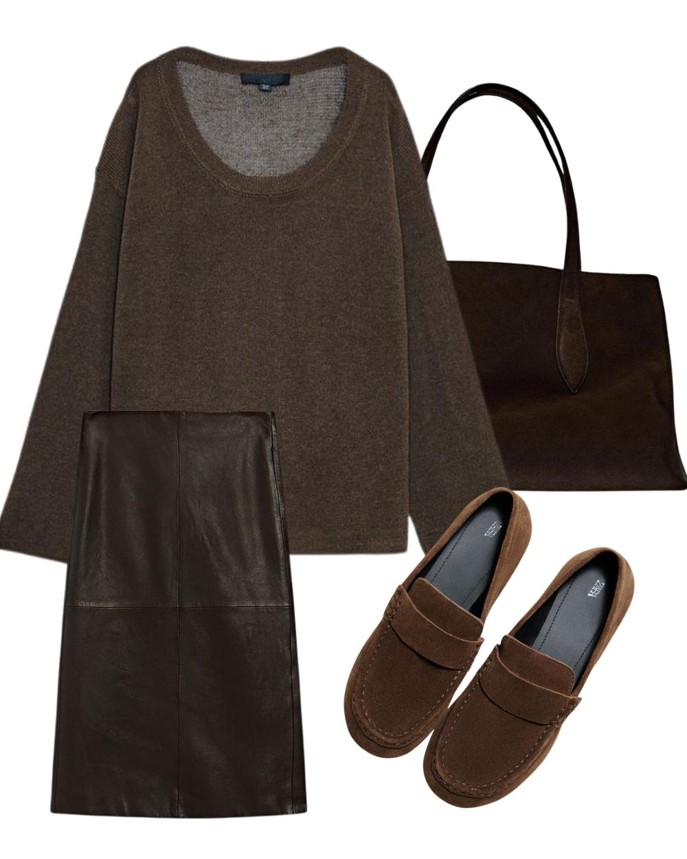 Total brown outfit
