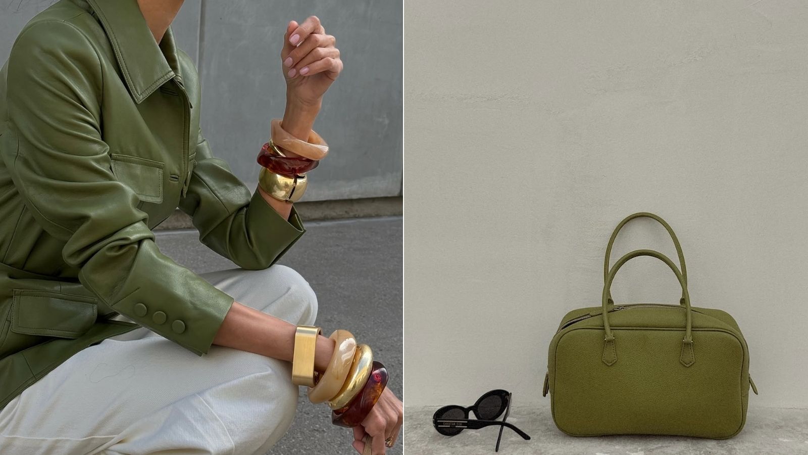 kožna odeća u boji