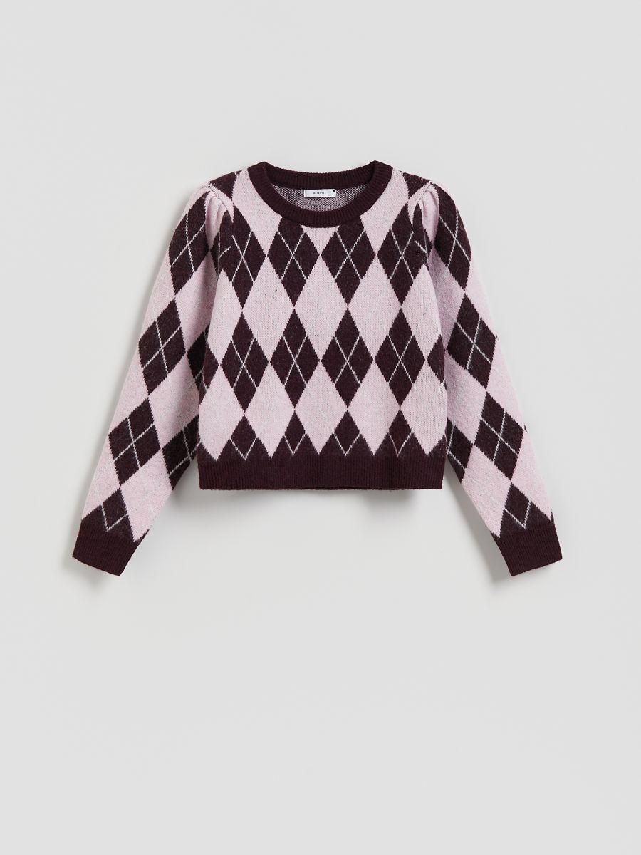 Džemper sa rombovima Reserved