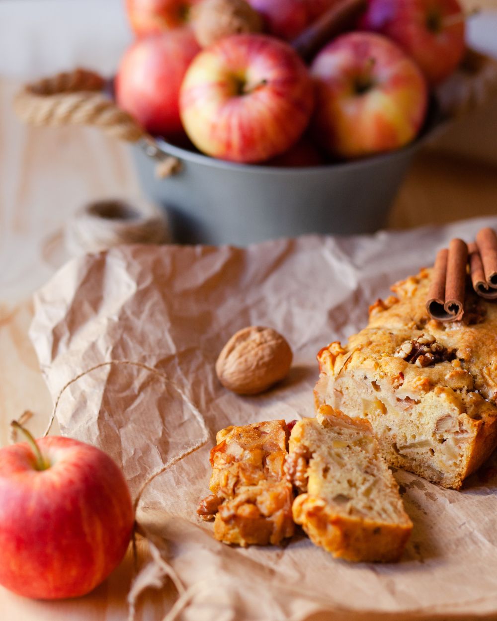 Gluten free apple bread