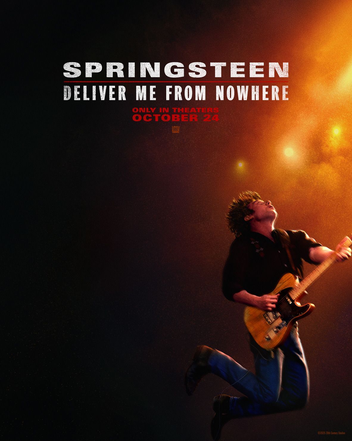 Plakat za biografski film o Bruce Springsteenu