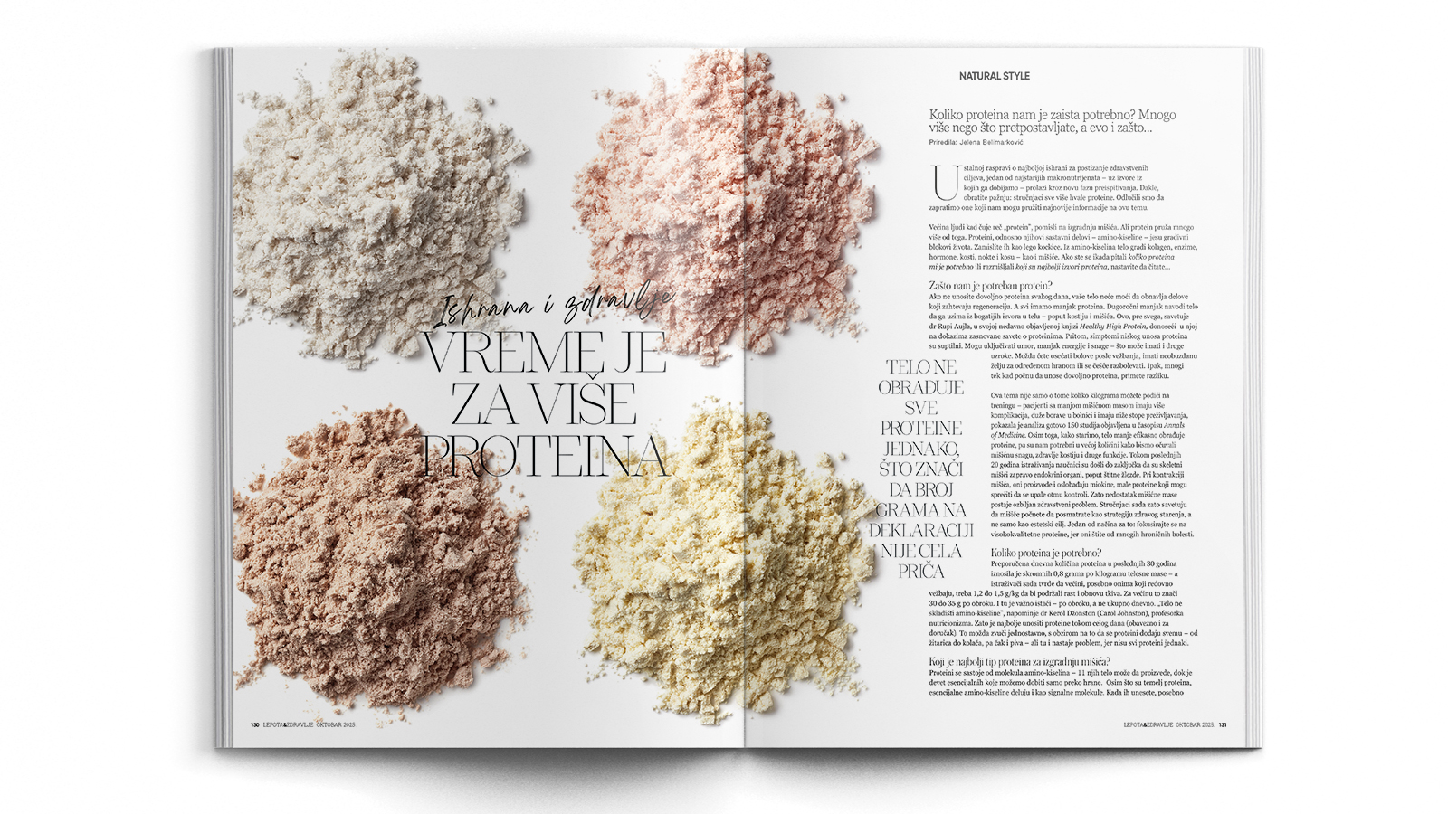 Oktobarski broj magazina Lepota i Zdravlje