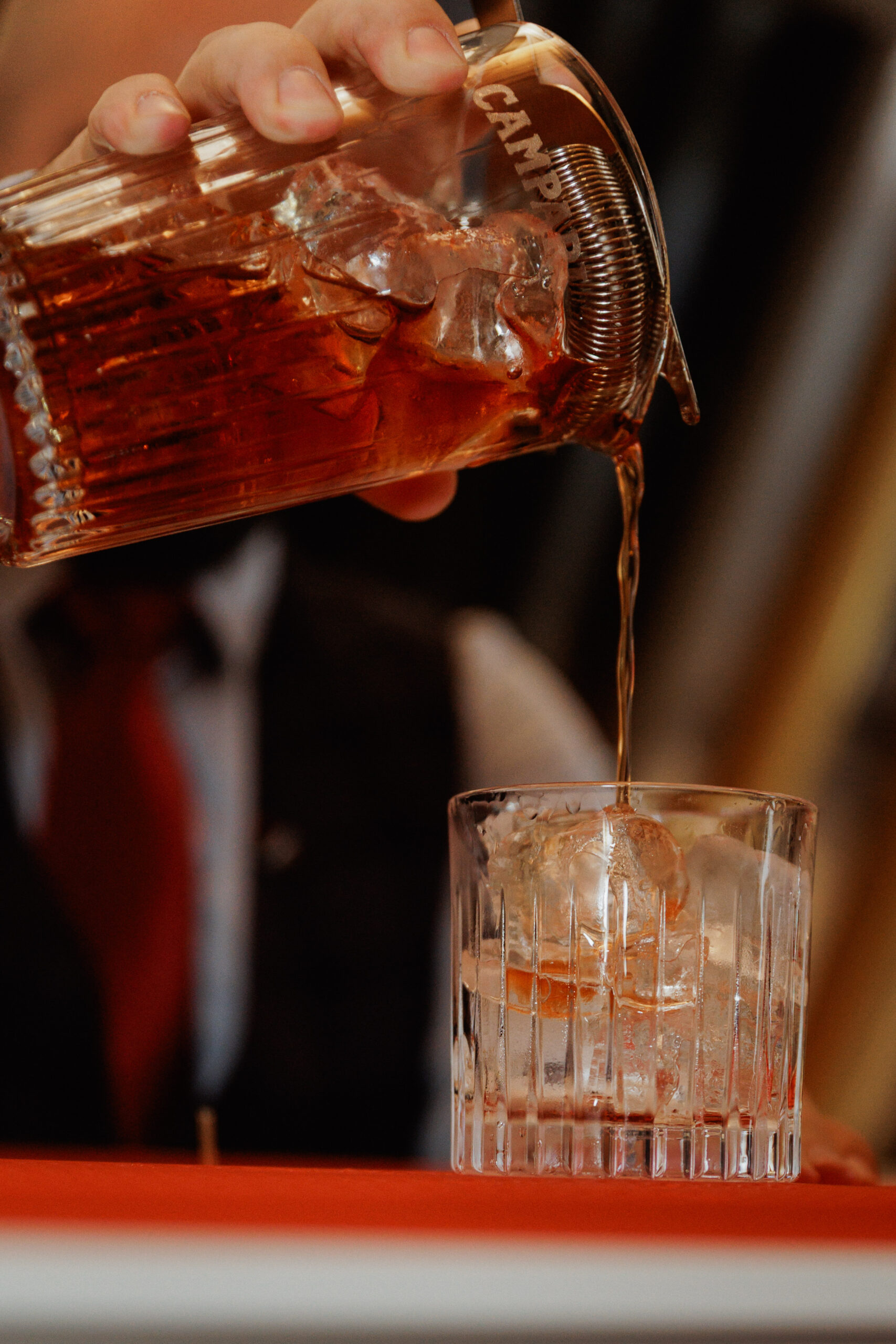 Campari welcome drink