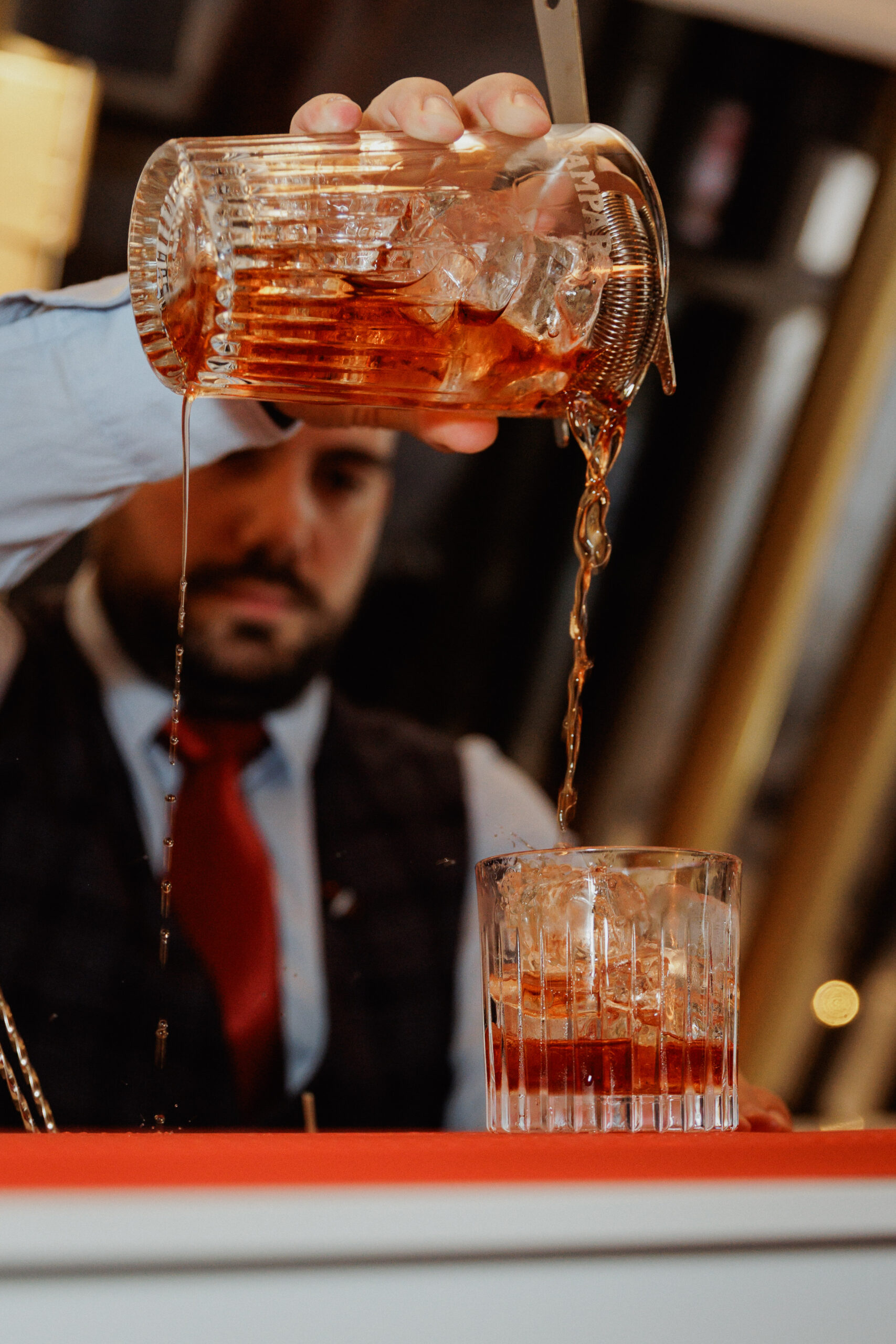 Campari welcome drink