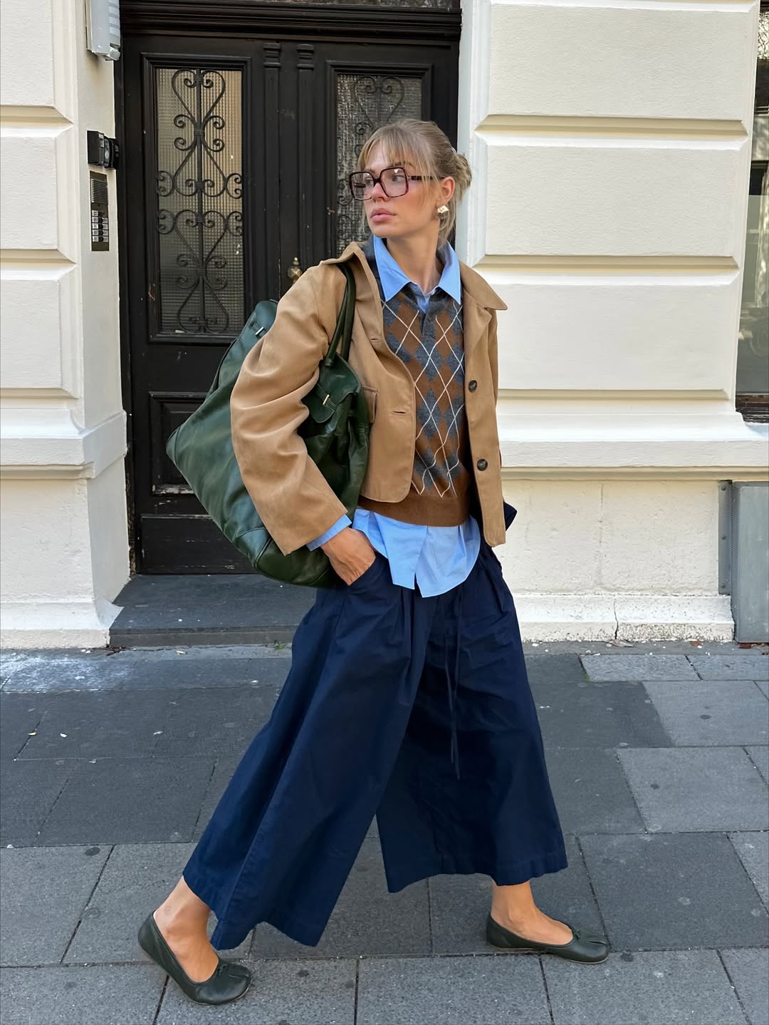 Baby plava košulja za jesen