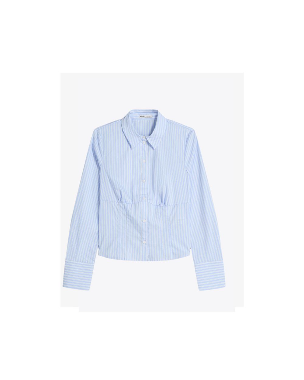 Baby plava košulja za jesen