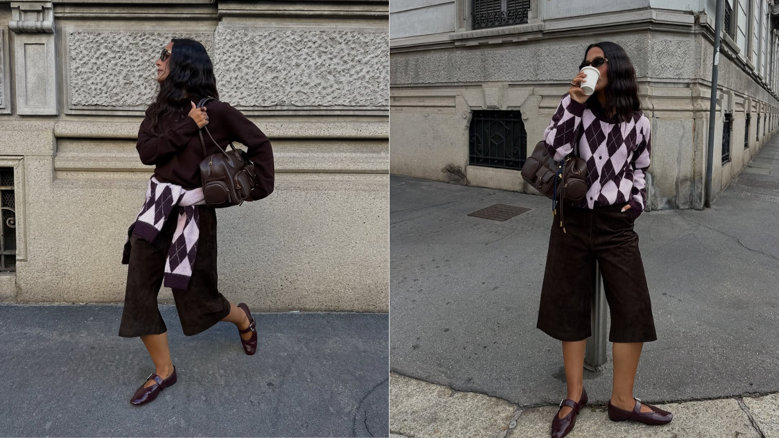 Bermude u jesenjim autfitima su in