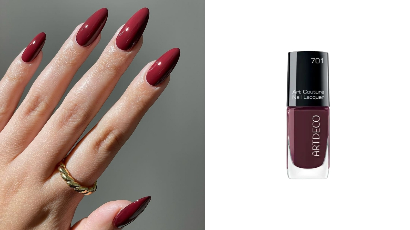 Cherry mocha manikir za jesen