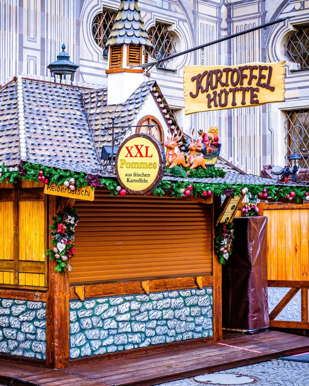 Christmas market voz iz Rima do Minhena