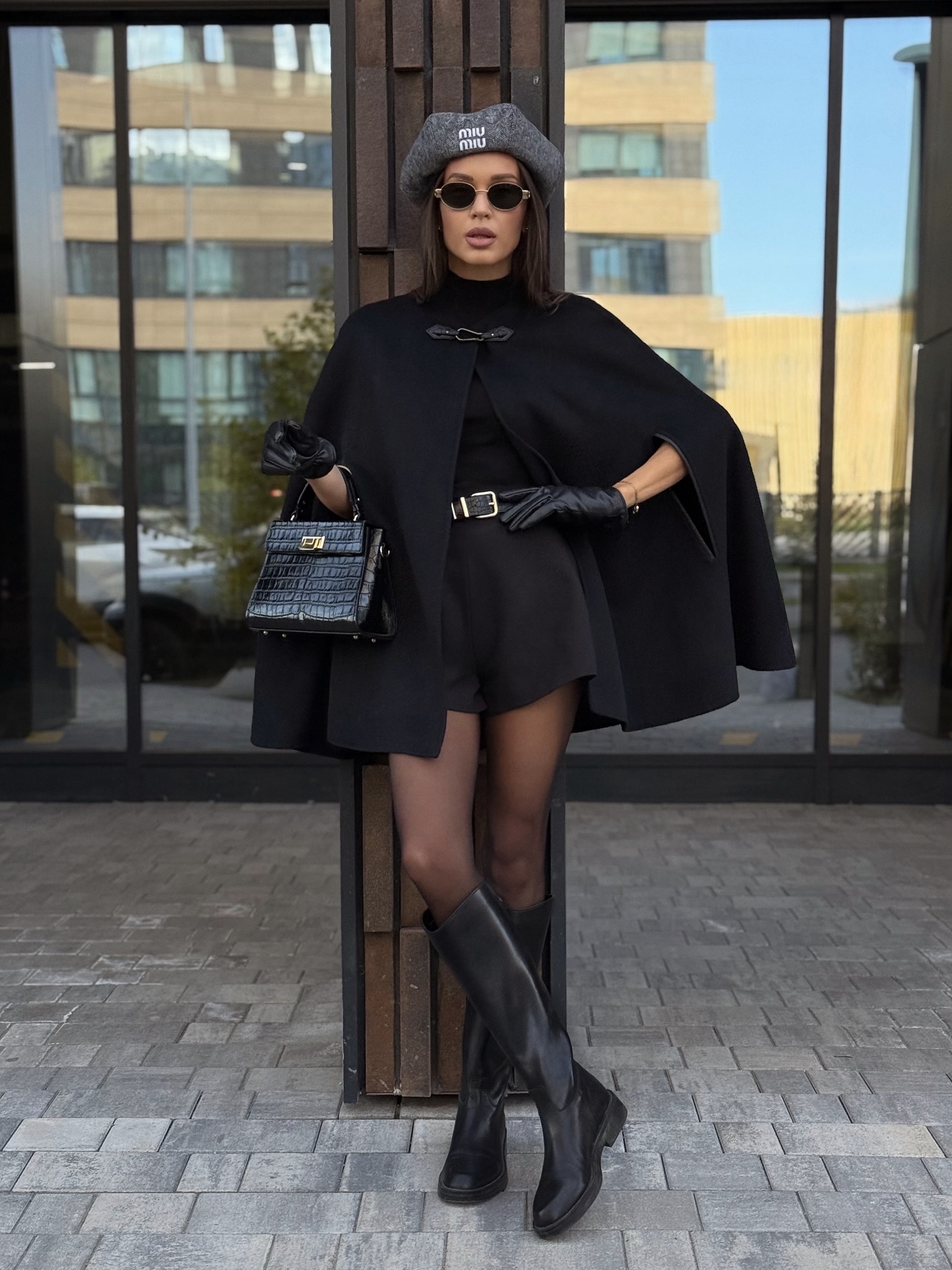 Crni outfiti jesen zima