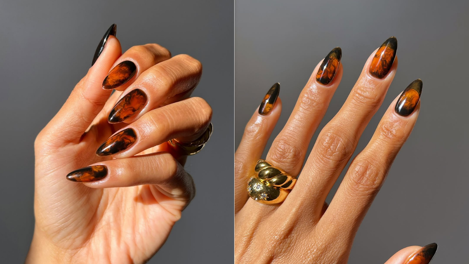 Crno-braon manikir je u trendu