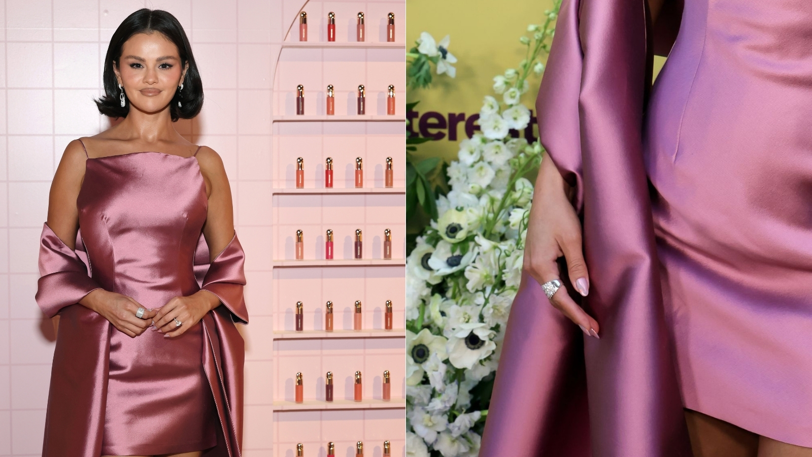 Jelly chrome nokti Selene Gomez