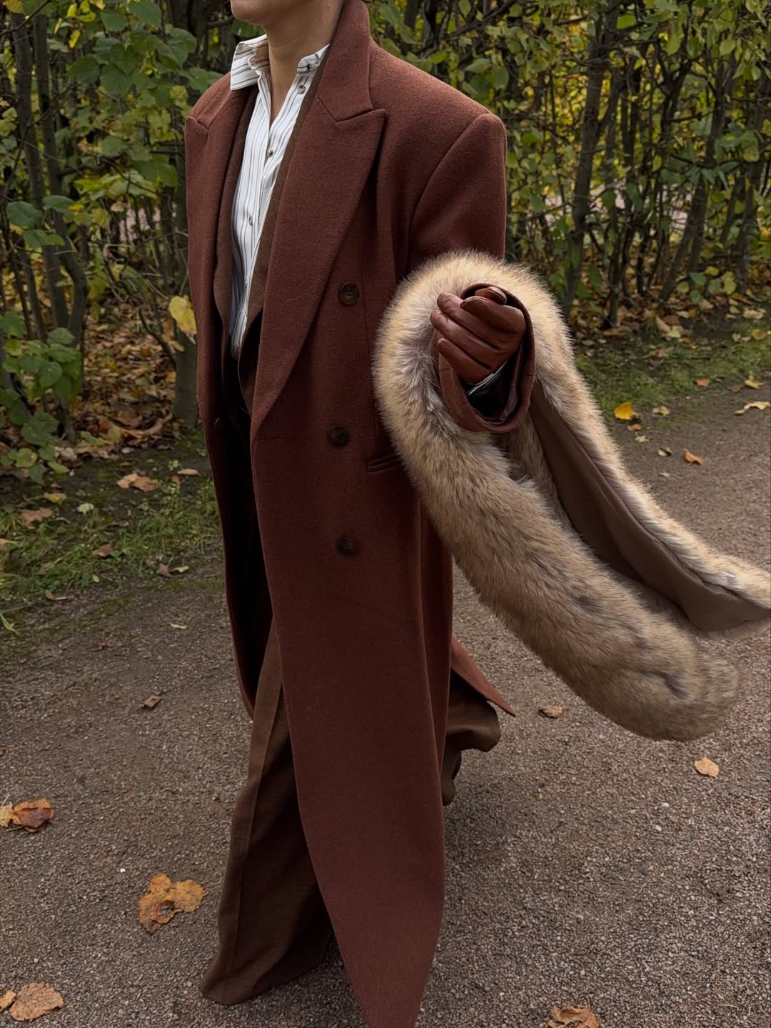 Krzneni šal jesen/zima 2025