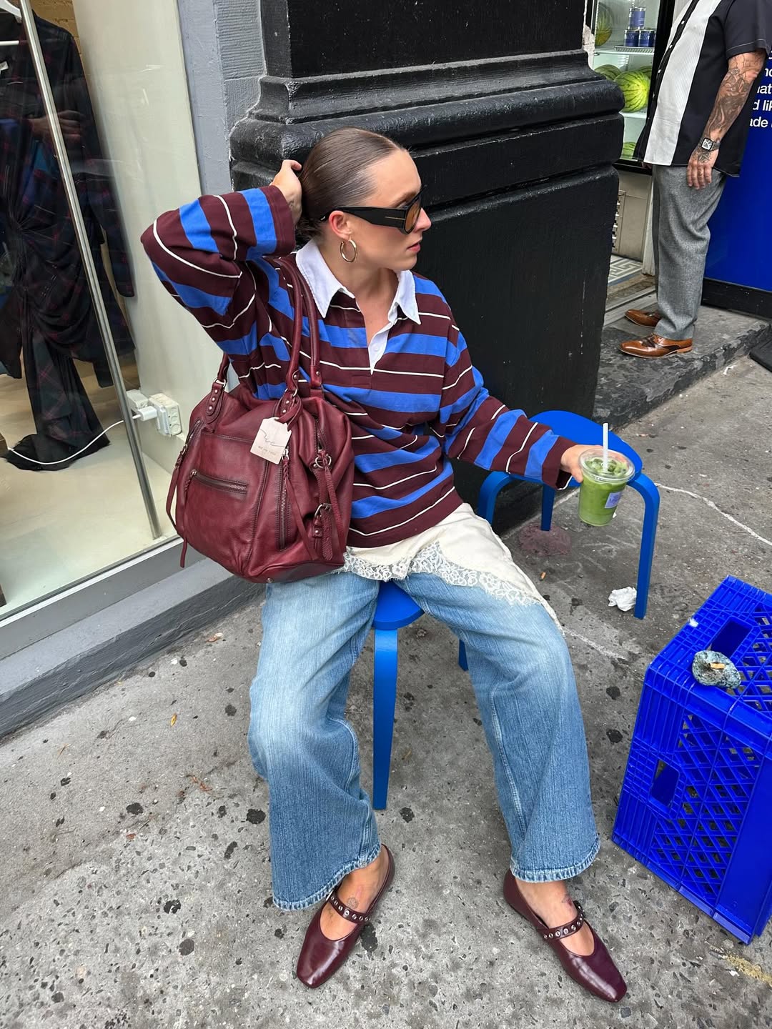 Prugasti polo džemperi i duksevi su in