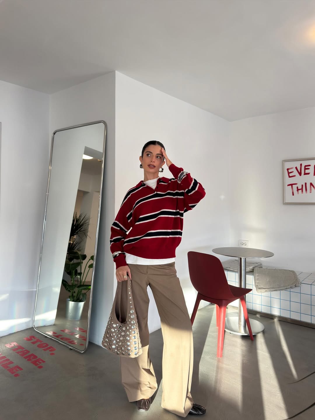 Prugasti polo džemperi i duksevi su in