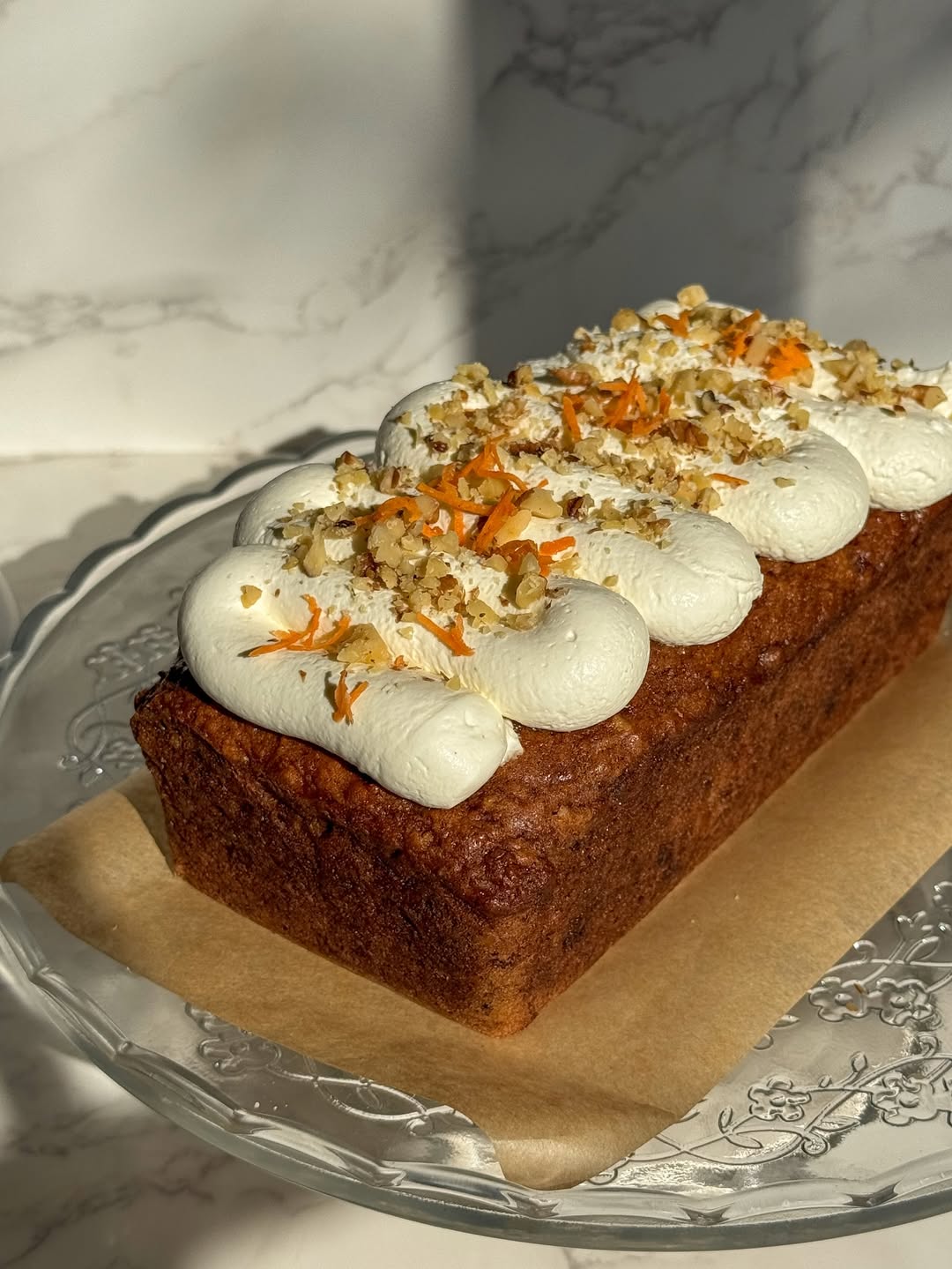 Recept za carrot cake banana bread 