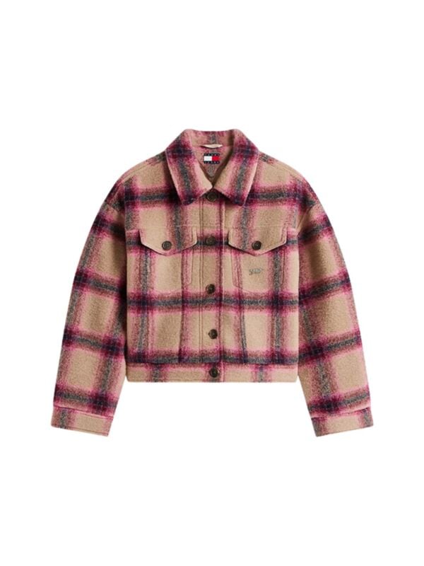 Tommy Hilfiger -karirana ženska jakna