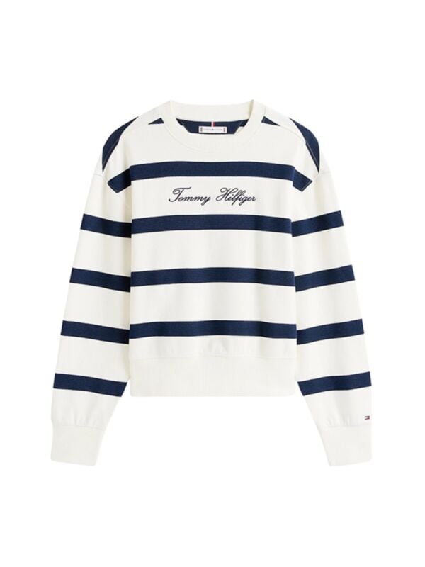 Tommy Hilfiger prugasti ženski duks