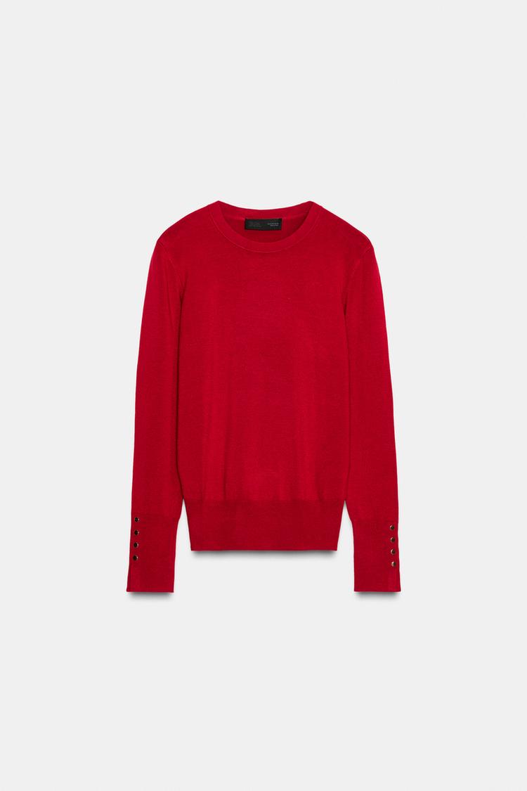 Zara crveni džemper