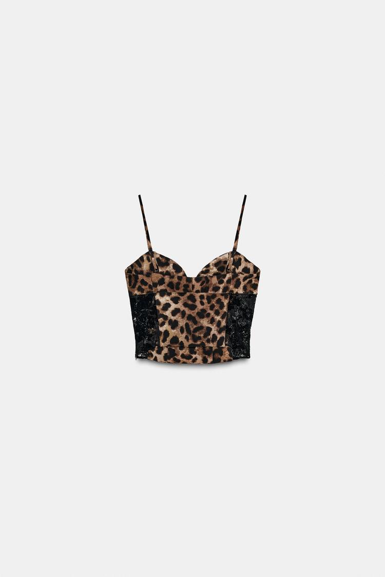 Zara leopard print jesen zima 2025 