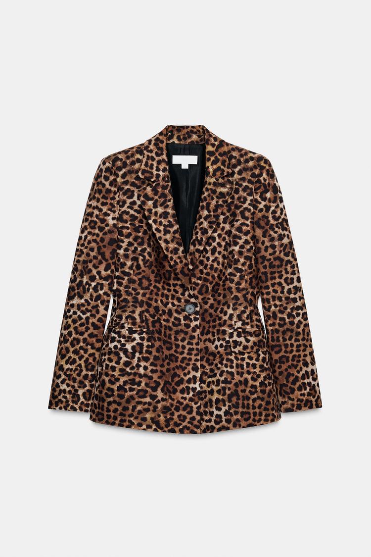 Zara leopard print jesen zima 2025
