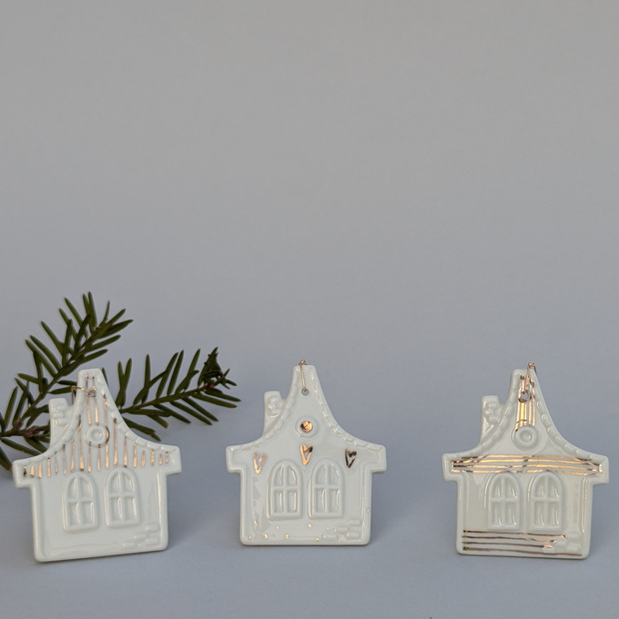 BokaJok Keramika keramicki ukras za jelku kucica