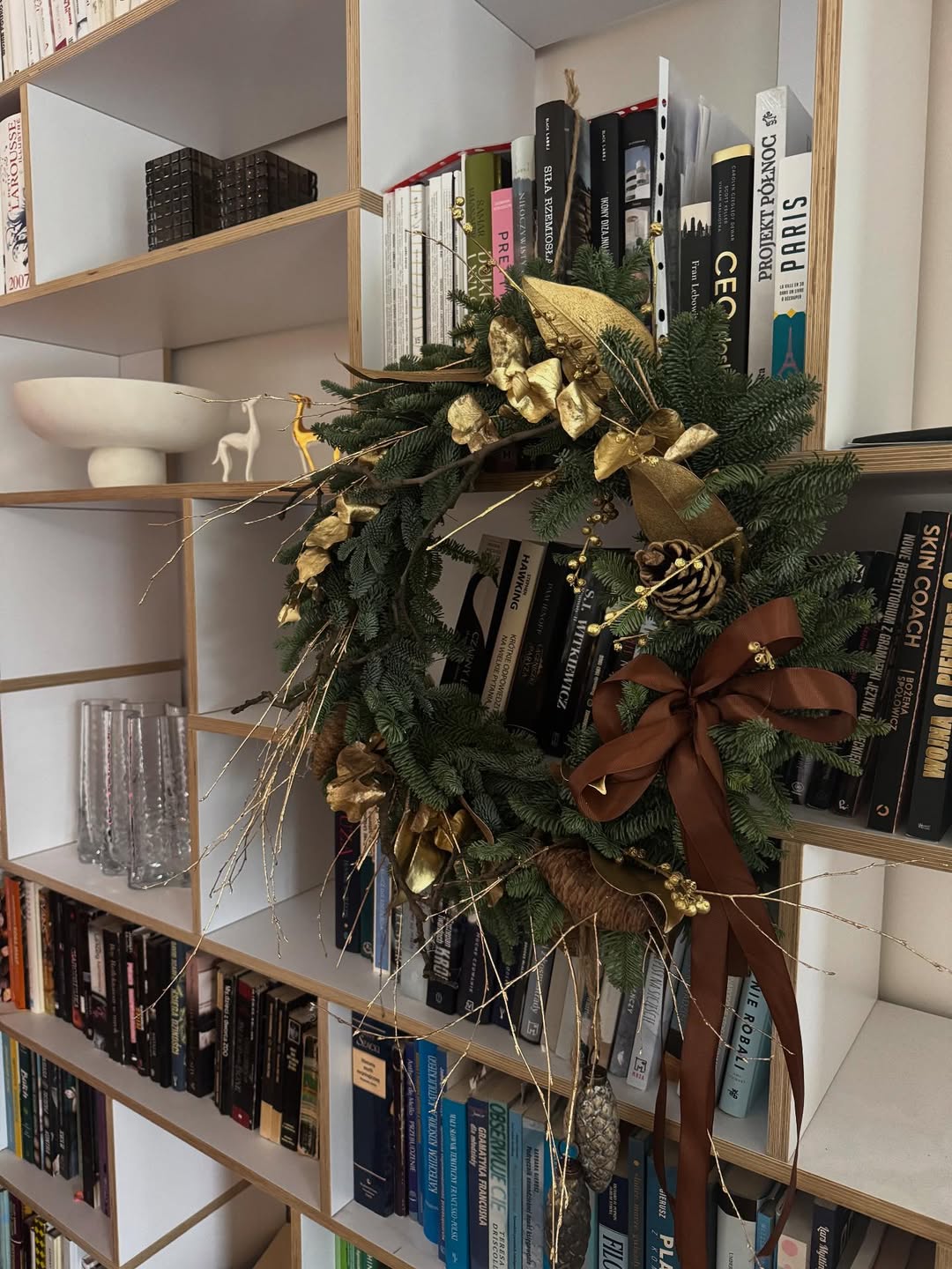 Čoko braon praznična dekoracija