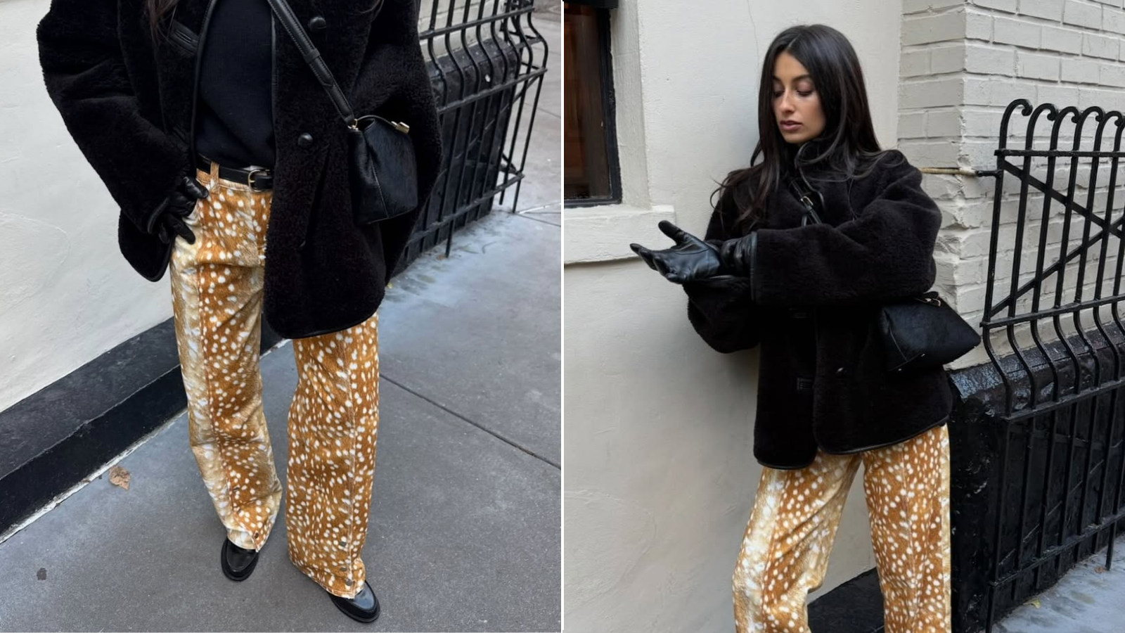 Farmerke i pantalone u printu su in