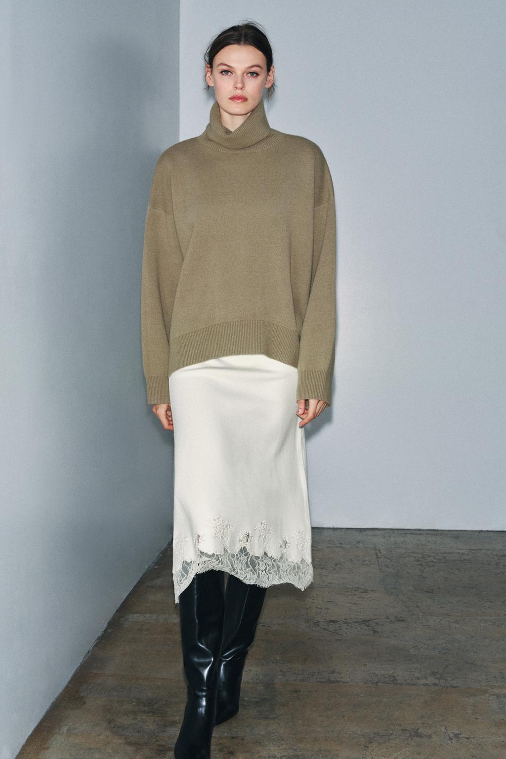 Suknje sa čipkom su modni favoriti