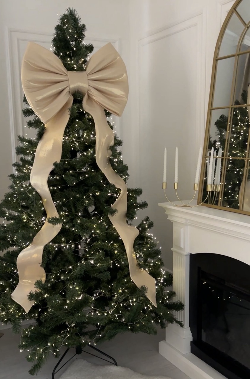 Velike novogodišnje mašne za jelku