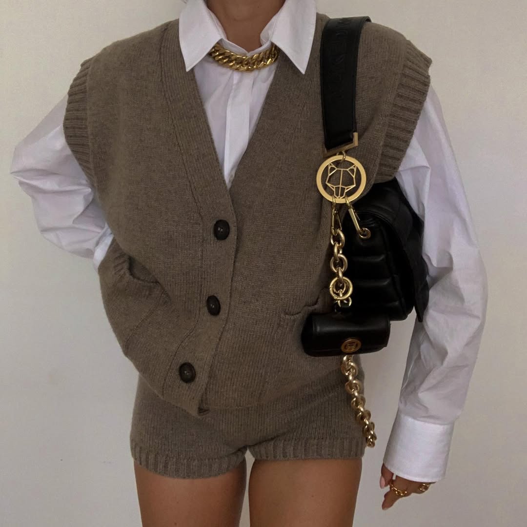 Zimski pleteni prsluci 2025. 