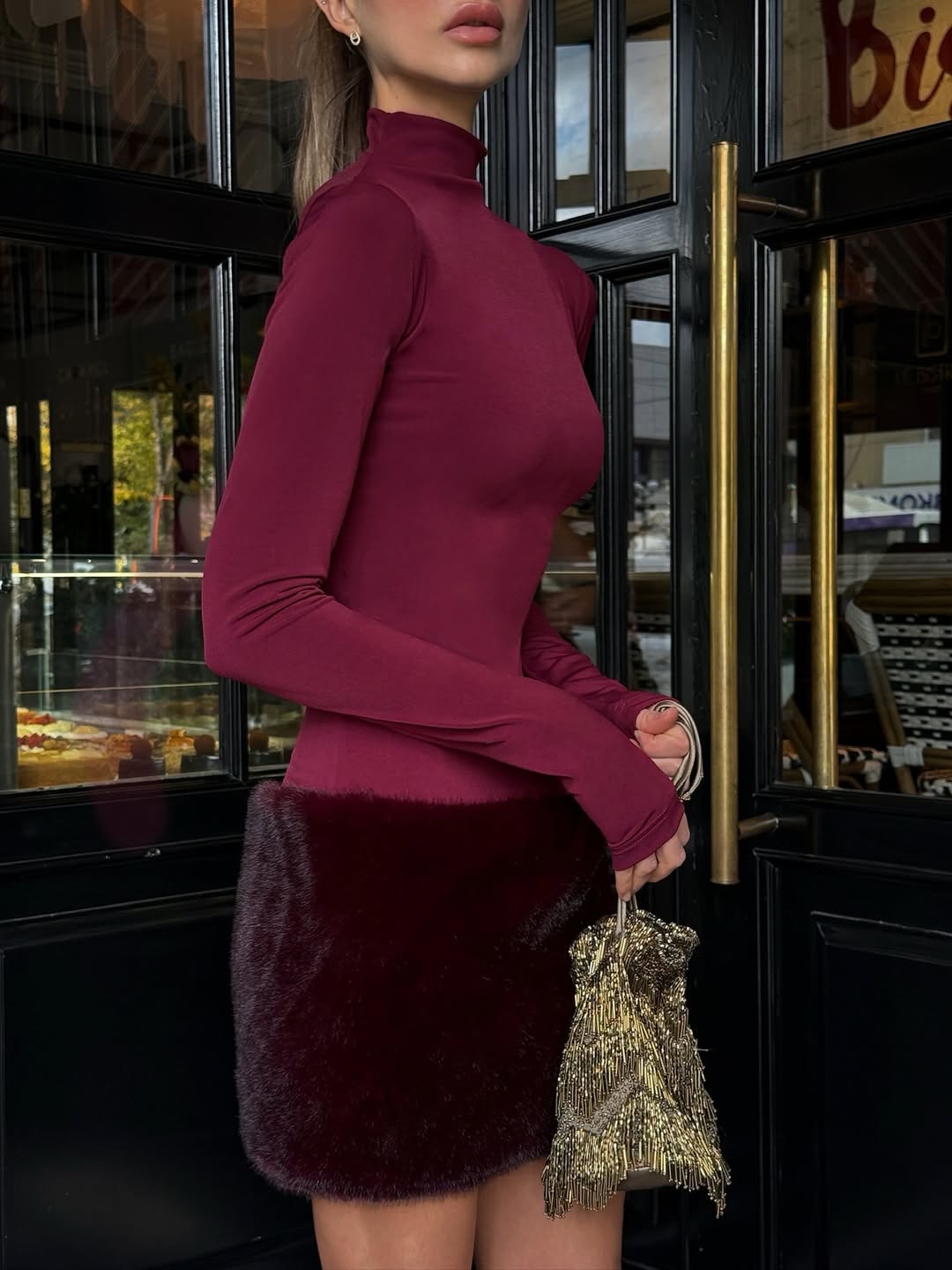 Haljine sa krznom su in