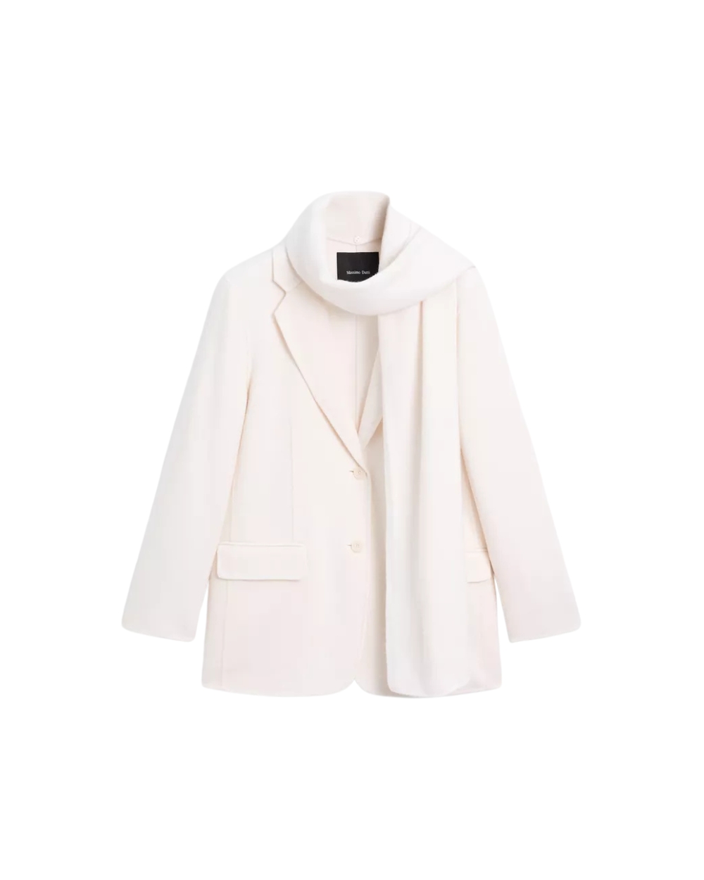 Massimo Dutti total beli outfiti za zimu