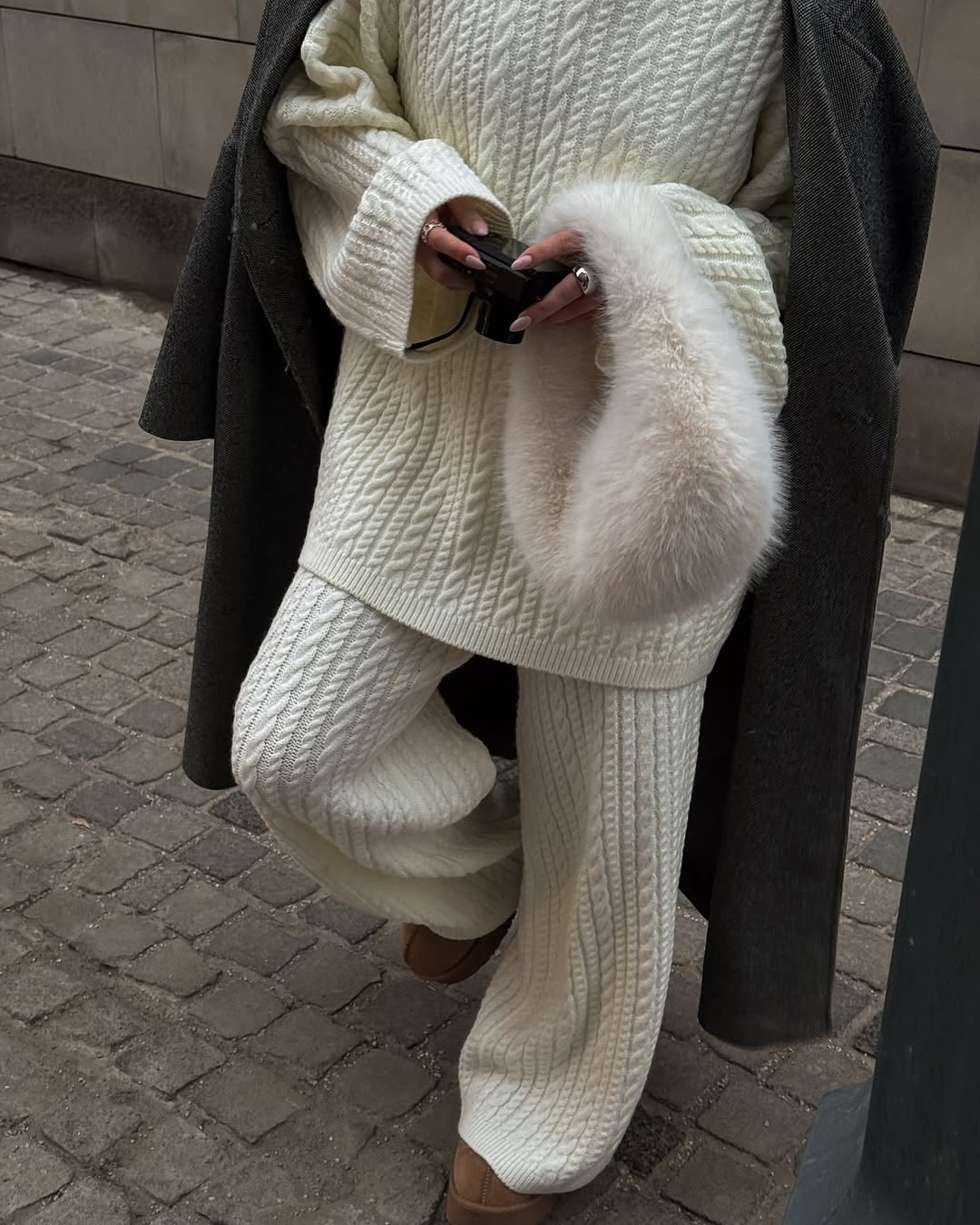 Zimski total beli outfiti