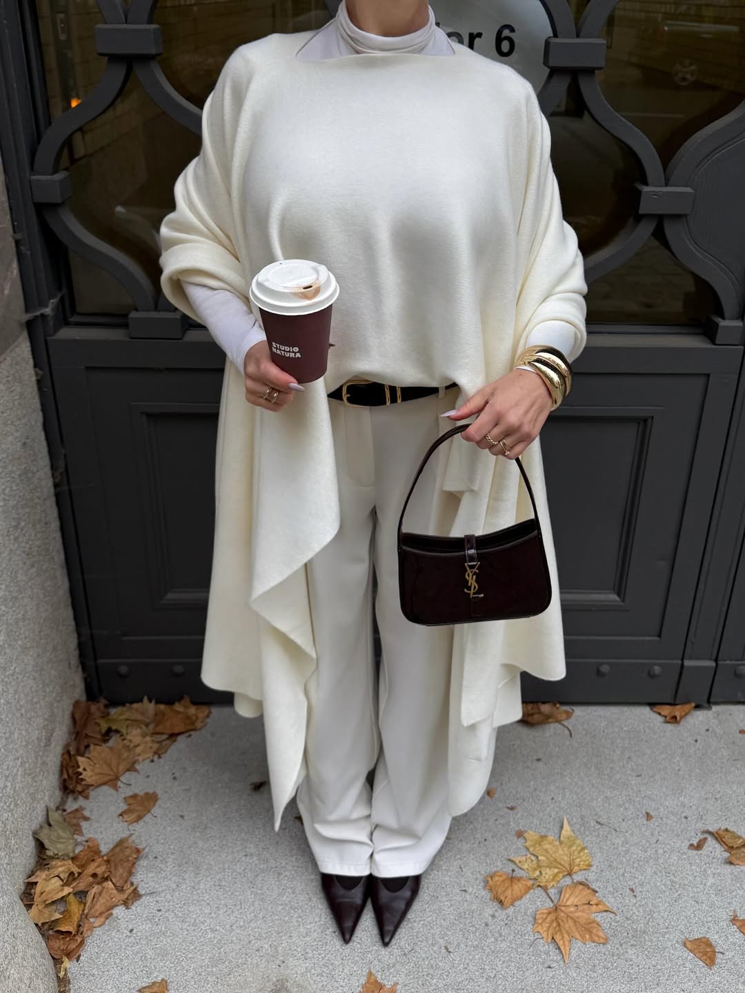 Zimski total beli outfiti