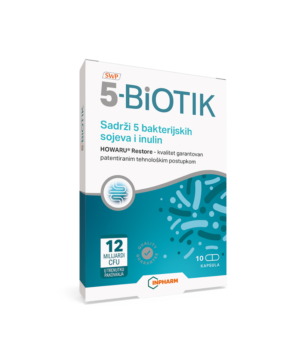 5-BIOTIK, probiotik plus prebiotik, Inpharm